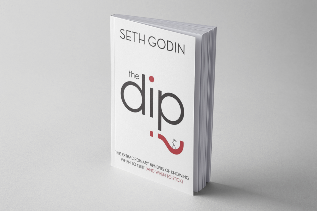 The Dip Seth Godin Cover